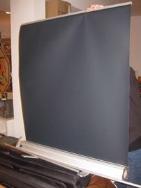 portable screen, great for ebay pictures, rolls up and is in travel case