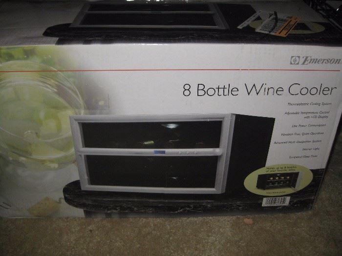 8 bottle wine cooler