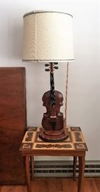 violin lamp