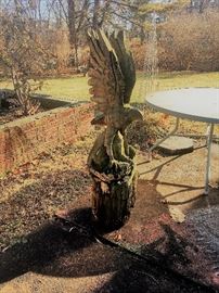 carved eagle