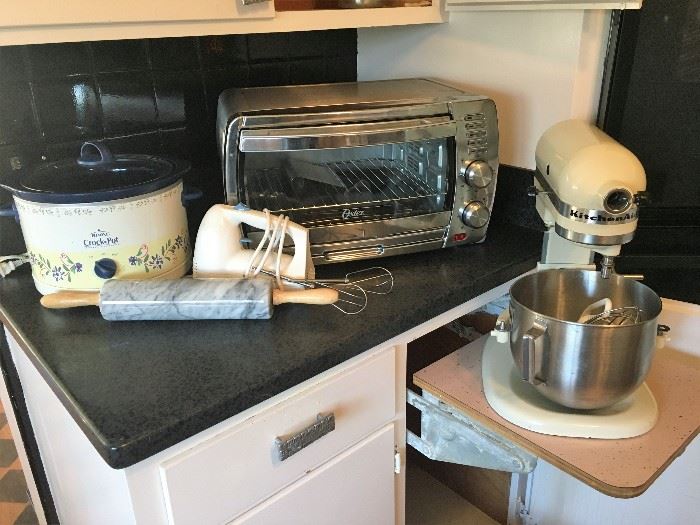 Kitchenaide stand mixer and Oster convection/toaster oven