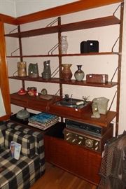 Mid century  Cado teak wall system