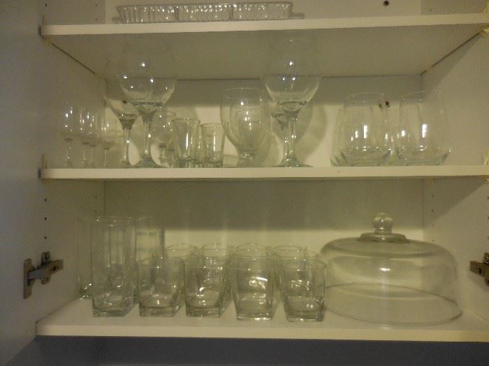 NICE!! Crystal Glassware, Stemware
