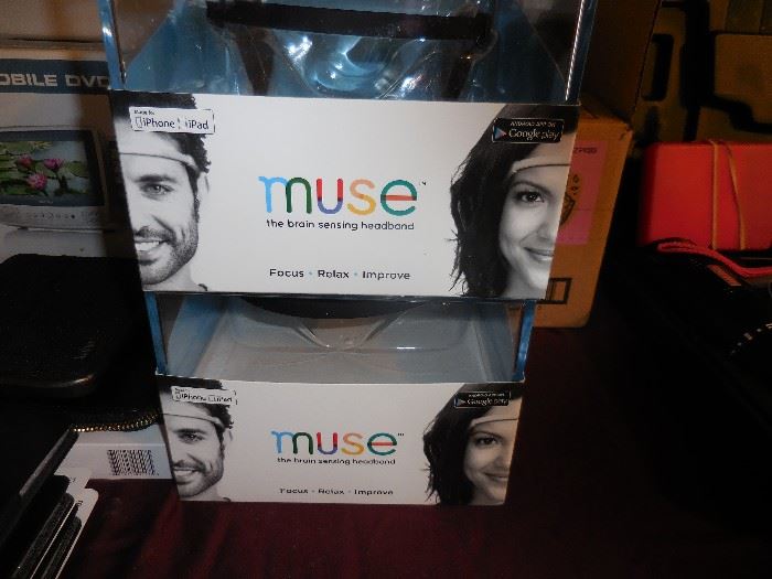 BRAND NEW MUSE Focus, Relax, Brain Sensing Head band..VERY COOL!!