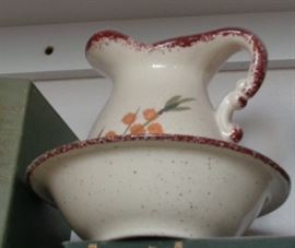 Pitcher and Bowl Decor