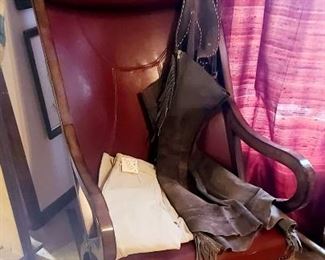 Leather rocker-Chaps-riding pants