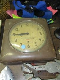 WESTERN UNION CLOCK