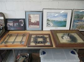 LEADED GLASS WINDOWS