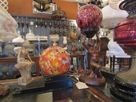 Art Deco and Nouveau lighting