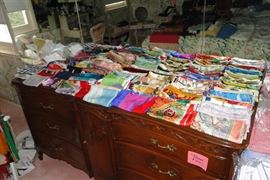 Scarves include Hermes, YSL, Gucci, Silver of London, ++