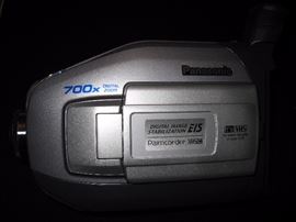 Panasonic VHS digital image stabilization palmcorder