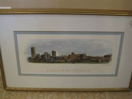 Indianapolis framed picture