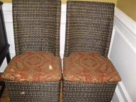 Palecek chairs - fabulous!