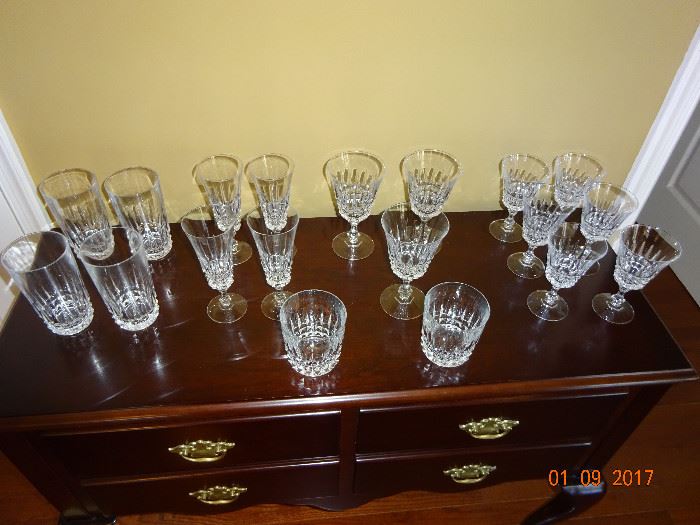 Beautiful drinking glassware ranging from footed glassware to highballs and whiskey glassware 