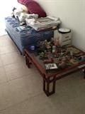 Full Size Mattress, Coffee Table