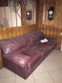Leather Sofa
