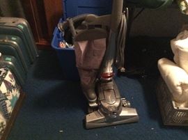 Vacuum with attachments in box