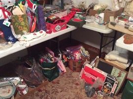 More holiday decor and hand made items