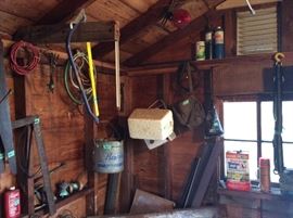 Three - 3 - storage buildings on the property - lots of tools, etc