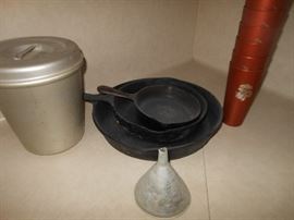 Cast iron skillets