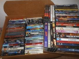 Lots of DVDs/some new