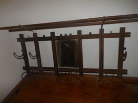 Antique hat/coat rack