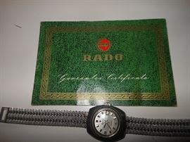Rado watch/not running