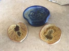Small pottery pieces.