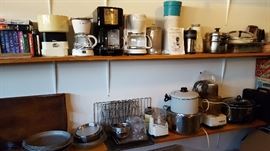 Kitchen  supplies galore.