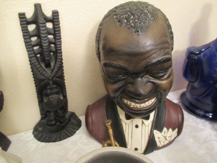 Louis Armstrong Bust