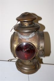 Old Vintage Railroad Lamp