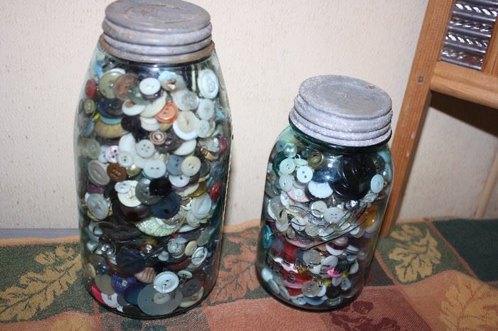Ball Jars and Buttons