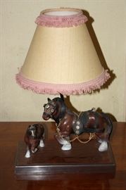 Child's Room Horse Lamp