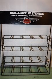 Vintage Dorman Dial-A-Size Fasteners Product rack