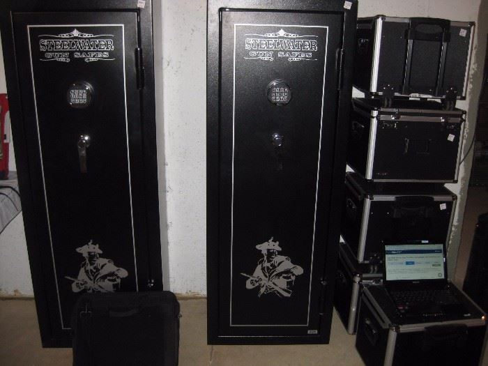 rifle safes, and rolling locking file boxes