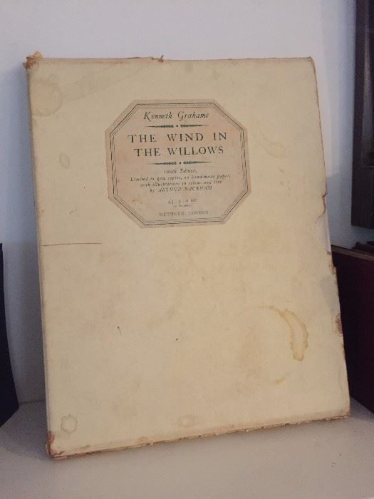 100th Edition of The Wind in the Willows. 1 of 500. Very Rare Book
