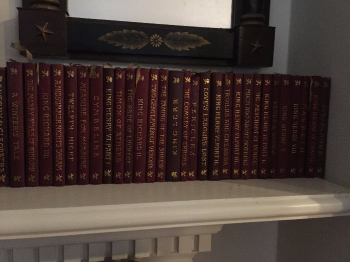 Antique Shakespeare Volumes