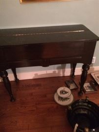 spinette desk - larger than normal size - a bargain !!