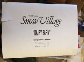 1 snow village piece