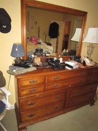 Pennsylvania House dresser and mirror