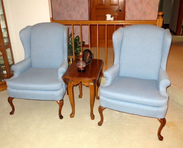 Blue Arm Chairs
