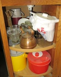 Kitchen Stuff, Pots pans & More