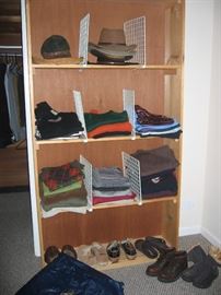 Men's sweaters, hats, shoes