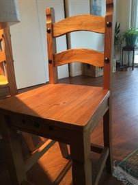 Pair of bar chairs