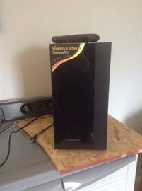 Samsung Wireless Subwoofer. 3 Years old