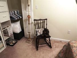 Antique sewing rocker