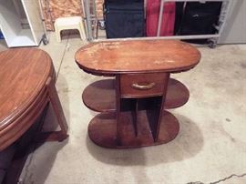 Vintage smoking table