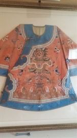 Oriental Robe with both Chinese and Japanese influence, Mark of imperial, dragon,