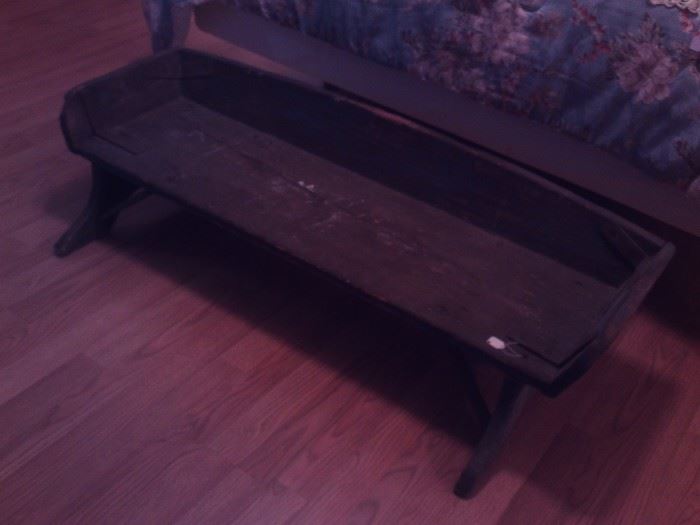 Antique Wooden Buggy/Wagon Seat
