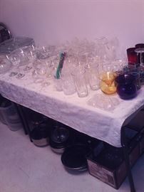 Assorted Kitchenwares ,Glassware
